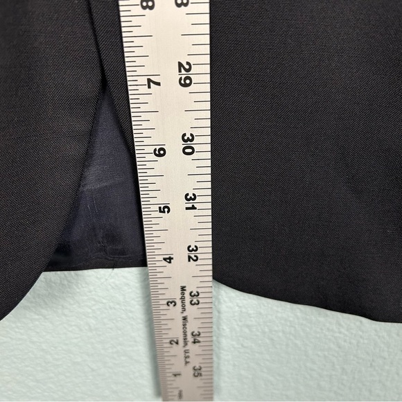 Vintage Brooks Brothers Black BrooksEase Wool Suit Blazer Jacket Size 40L - Picture 4 of 10